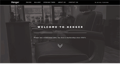Desktop Screenshot of henger.co.uk